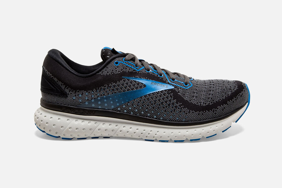 Brooks Israel Glycerin 18 Road Running Shoes Mens - Black/Blue - EXB-164538